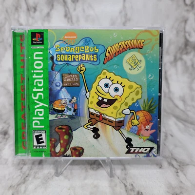 SpongeBob SquarePants: Supersponge (Sony PlayStation 1) - Image 1 of 4
