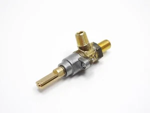 MAVRIK Stove Range Burner Valve, Top, 1/8" MPT x 3/8 MNPT, 1/4 Turn, Left, Push - Picture 1 of 8