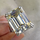 Bague diamant blanc traité 50 ct certifié grand lustre ! Cadeau Saint-Valentin