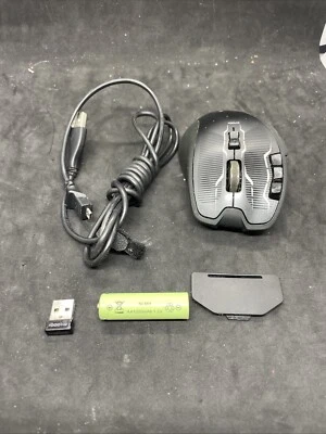 Logitech G700s Rechargeable Gaming Mouse W/ Dongle, Battery * Check Buttons Phot - Image 1 of 4