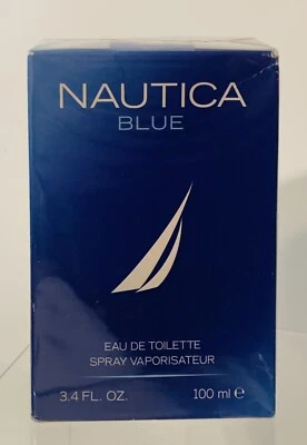 Nautica Blue Eau De Toilette Hombre Colonia Spray 3.4 OZ Sellado **LEER Foto 1 de 4