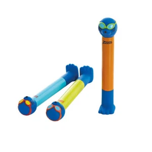 Zoggs Swimming Pool Dive Sticks Game / Toy Underwater Zoggy Swim Sea Beach Kids - Picture 1 of 2