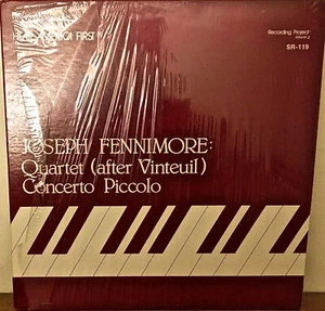 JOSEPH FENNIMORE: Quartet/Concerto Piccolo-SEALED?1980LP - Imagen 1 de 1