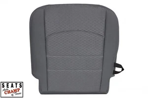 2013-2018 Dodge Ram 4500 5500 SLT -Driver Side Bottom Cloth Seat Cover Gray - Picture 1 of 15