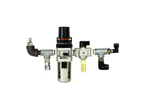SMC NAW4000-N04 Filter Regulator w/ VHS4000-04 Pressure Relief Valve Assembly - Picture 1 of 2