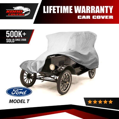 Cubierta de coche Ford modelo T 4 capas 1917 1918 1919 1920 1921 1922 1923 1924 1925 Foto 1 de 4
