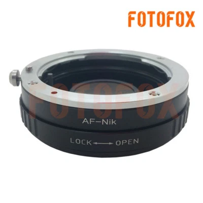 Minolta AF Sony Alpha Mount Lens to Nikon F Mount Adapter D4 D90 D600 D800 D3200 - Image 1 of 4