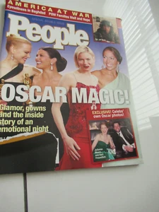 People Magazine Jennifer Lopez April 7, 2003 OSCAR MAGIC! BEST PRICE ON EBAY! - Picture 1 of 2