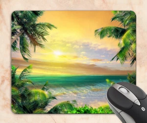Beach Mouse Pad Mat - Picture 1 of 5