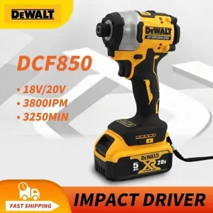 DEWALT DCF850 Impact Driver 205NM Brushless Cordless Screwdriver 20V - Picture 1 of 26
