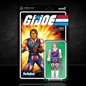 Figura de Acción GI Joe Tomax 3.75" Super7 ReAction Colección Retro - Imagen 1 de 3
