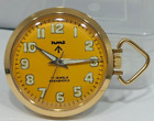 REFURBISHED USED HMT 17-JEWELS HAND-WINDING MADE IN INDIA MENS POCKET WATCH