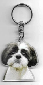  SHIH TZU DOG KEYCHAIN / DOGS K.FOB - Picture 1 of 2