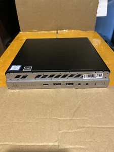 HP EliteDesk 800 G4 Mini Desktop i5-8500T 2.1GHz 8GB 128GB SSD Windows 11 - Picture 1 of 3