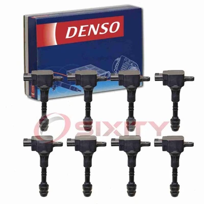 Bobinas de encendido directo Denso de 8 piezas para Nissan Titan 2004-2007 5,6 L V8 Spark zk Foto 1 de 4