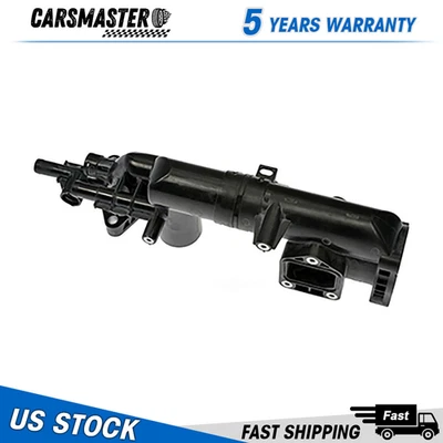 Carcaça termostato líquido de arrefecimento do motor Dorman 902-5914 para 2010-2018 Hyundai Santa Fe - Imagem 1 de 2