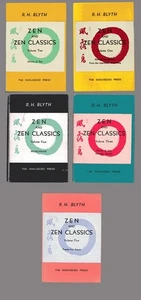 R.H. Blyth Zen and Zen Classics Complete Set 5 Vols. H.C. Hokuseido Press - Picture 1 of 8