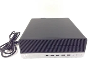 HP Elitedesk 705 G4 Sff Amd Ryzen 5 Pro 2400G 3.6GHz Computer w/500GB,8GB,DVDRW - Afbeelding 1 van 11