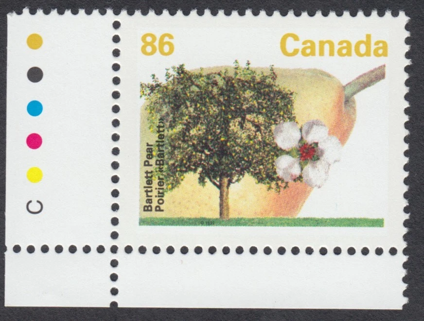 Canada - #1372 Bartlett Pear Tree - MNH - Image 1 of 1