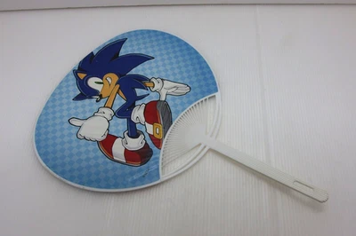 Sonic Plastic Hand Fan Promotional  official  Sega Japan Rare - Image 1 of 4