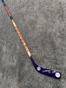 SEAN MONAHAN Columbus Blue Jackets Cancer Autographed SIGNED Hockey Stick COA - Picture 1 of 2