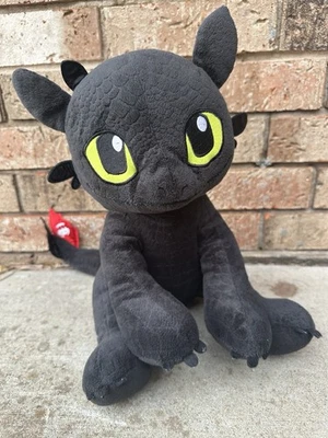 How to Train Your Dragon TOOTHLESS Large Plush Stuffed Animal -Build A Bear - Image 1 of 4