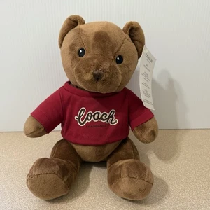 COACH BRAND TEDDY BEAR PLUSH STUFFED ANIMAL 8" COACH FRAGRANCE NEW COLLECTIBLE - Picture 1 of 6