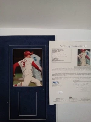 Roger Maris Signed Magazine Photo 5.25"x6.5" St. Louis Cardinals JSA LOA # - Image 1 of 4