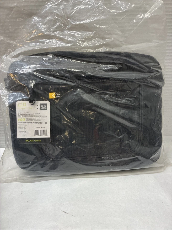 Nuevo Estuche Logic Advantage 14.1" Bolso Adjunto para Laptop en Negro AUA314 Foto 1 de 1
