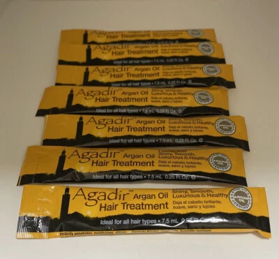 Tratamiento capilar con aceite de argán Agadir 0,25 oz - (7 - MUESTRAS) Foto 1 de 4