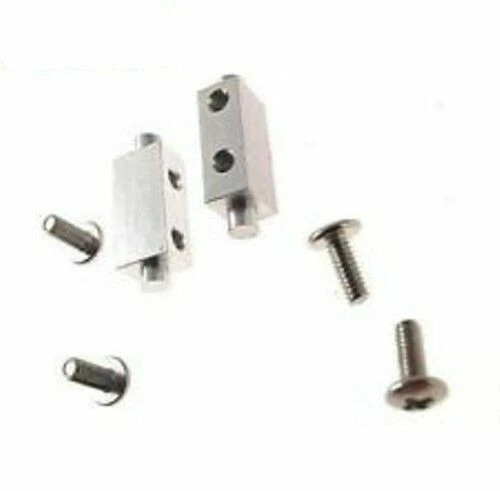 Dynamite DYN8015S Aluminum Servo Mounts (Silver): Mini-T - Image 1 of 1