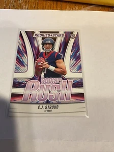 2023 Panini Rookies & Stars Rookie Rush # RR-4 CJ Stroud RC Houston Texans - Picture 1 of 2