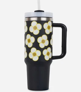 Orla Kiely Large Travel Cup Bottle - 1.2 Litres Hot Or Cold Drinks - Picture 1 of 4