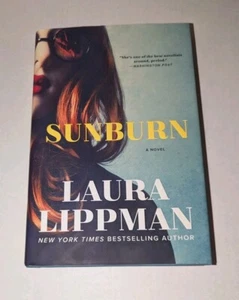 SUNBURN LAURA LIPPMAN HARDCOVER BOOK SIGNED AUTOGRAPHED - Picture 1 of 2