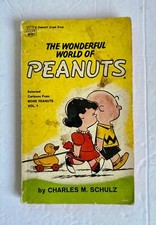 Vintage 1968 The Wonderful World Of Peanuts Book Volume 1 Charlie Brown Lucy