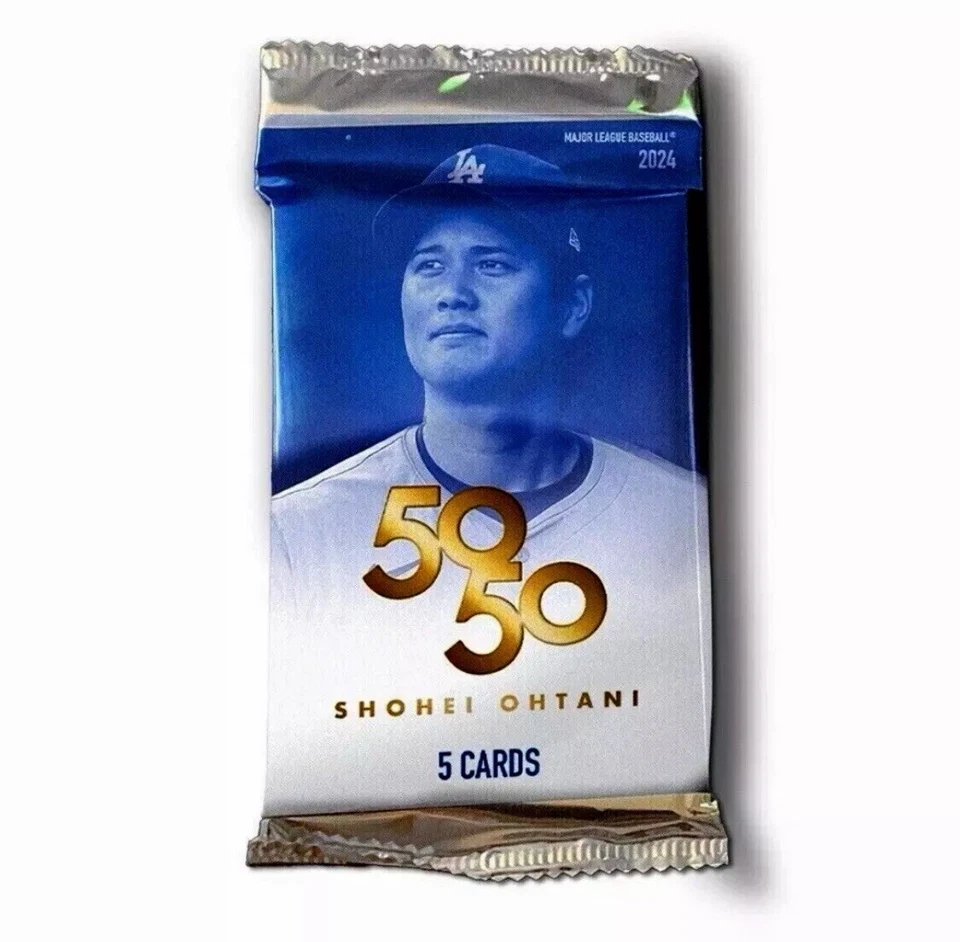 2024 Topps Now Shohei Ohtani 50/50 Collection Sealed Pack - Image 1 of 1
