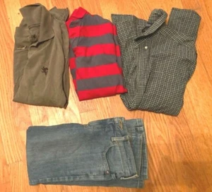 BOYS SHIRTS SZ 14/16  W/FREE JEANS SZ 8 r  1X1947 - Picture 1 of 11