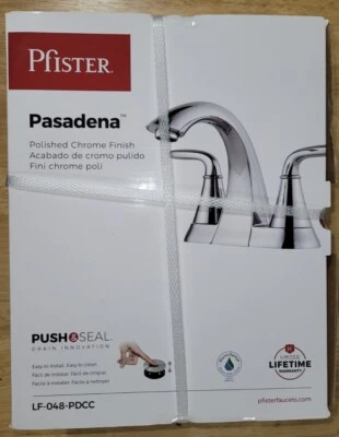 Pfister LF-048-PDCC Pasadena 2-Handle Centerset Bathroom Faucet LF048PDCC - Image 1 of 3
