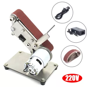 895 Spindle Motor 600m/min Mini Electric Polisher Edge Sander 220V - Picture 1 of 11