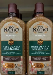 2X TIO NACHO SHAMPOO HERBOLARIA MILENARIA- 2 FRASCOS de 415ml c/u -ENVIO GRATIS - Picture 1 of 2