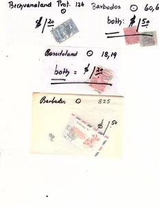 Worldwide Stamp Collection countries that begin with B duplicates cv $105  (mb19 - Picture 1 of 12