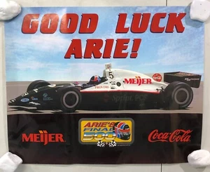 Good Luck Arie Coca Cola Meijer Racing Poster 20 x 16 - Imagen 1 de 5