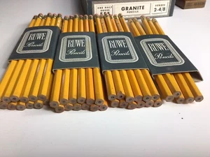 Ruwe Pencils Granite 2-4/8, 555, Lot Of 41 Pencils - Picture 1 of 7