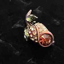 Mini Crystal Tulip Brooch Pin