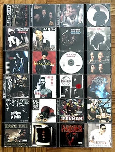 LOT OF 24 CLASSIC HIP HOP RAP CDS 90s BLACK SHEEP, DE LA SOUL, D-NICE CHUBB ROCK - Picture 1 of 3