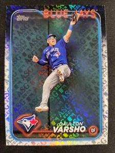 Daulton Varsho All-Star Game Logo Variation HOLO Foil 2024 Topps ASG SP Blue Jay - Picture 1 of 2