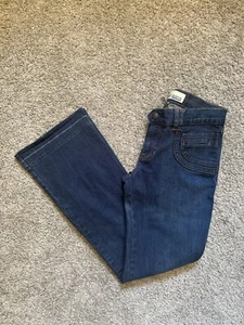 Vintage 2005 Gap Jeans Stretch Boot Cut Size 4REG 8” Rise - Picture 1 of 11