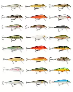 Señuelos de pesca de cuenta regresiva Rapala / CD03 / CD05 / CD07 / CD09 / CD11 - Imagen 1 de 32