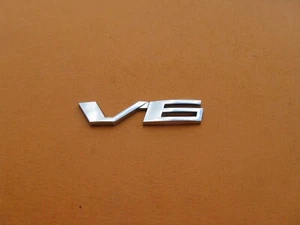 04 05 06 07 08 CHEVROLET MALIBU V6 REAR LID GATE EMBLEM LOGO BADGE SIGN A41072 - Picture 1 of 2