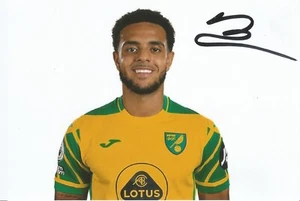 NORWICH & IRELAND: ANDREW OMOBAMIDELE SIGNED 6x4 PORTRAIT PHOTO+COA - Picture 1 of 1